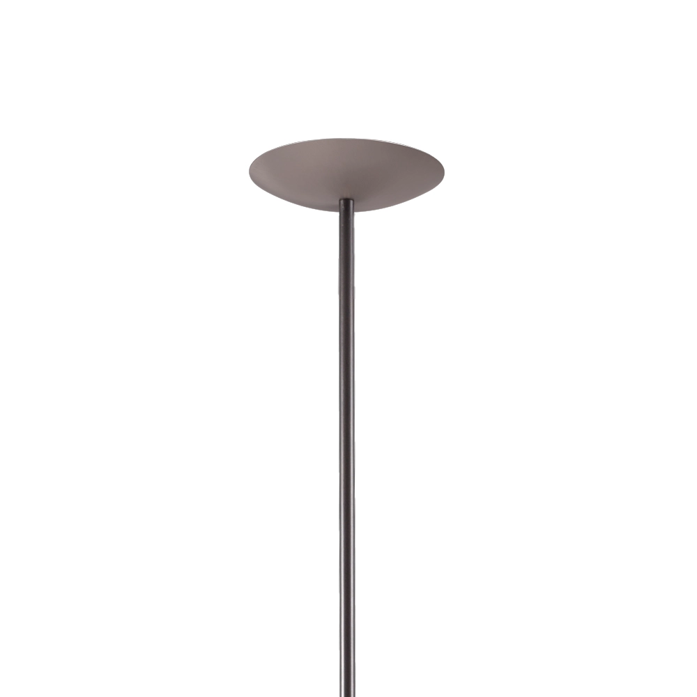 Design-Stehlampe Scala schwarz mit Nickel Ø 20 cm Masterlight 8718121334363