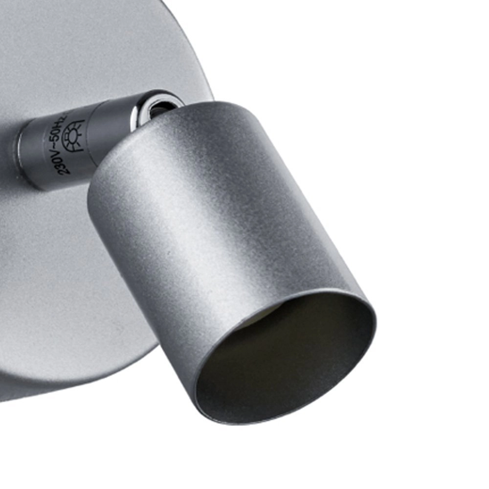 Deckenstrahler Paris Titan Grau Trio 4017807350722