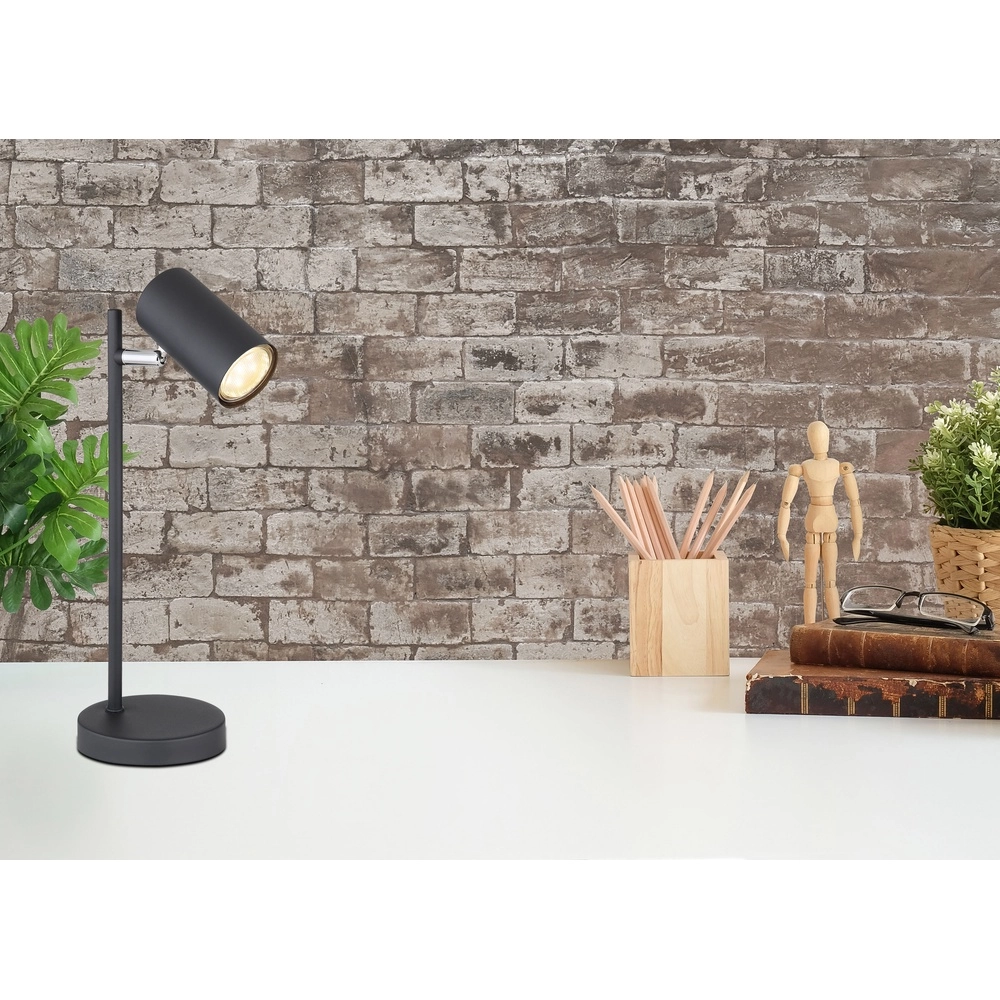 Tischlampe Robby Schwarz Globo 9007371425846