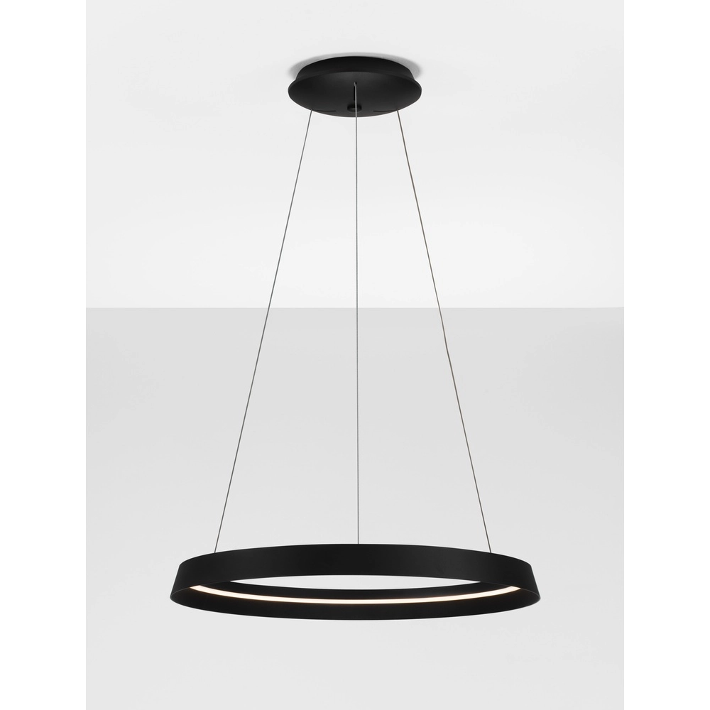 Design-Pendelleuchte Ormi Ø 60cm schwarz Lyora 5212017448835