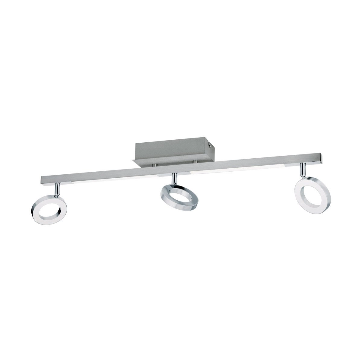LED-Spot Cardillio 1 3-Licht-Metallgrau