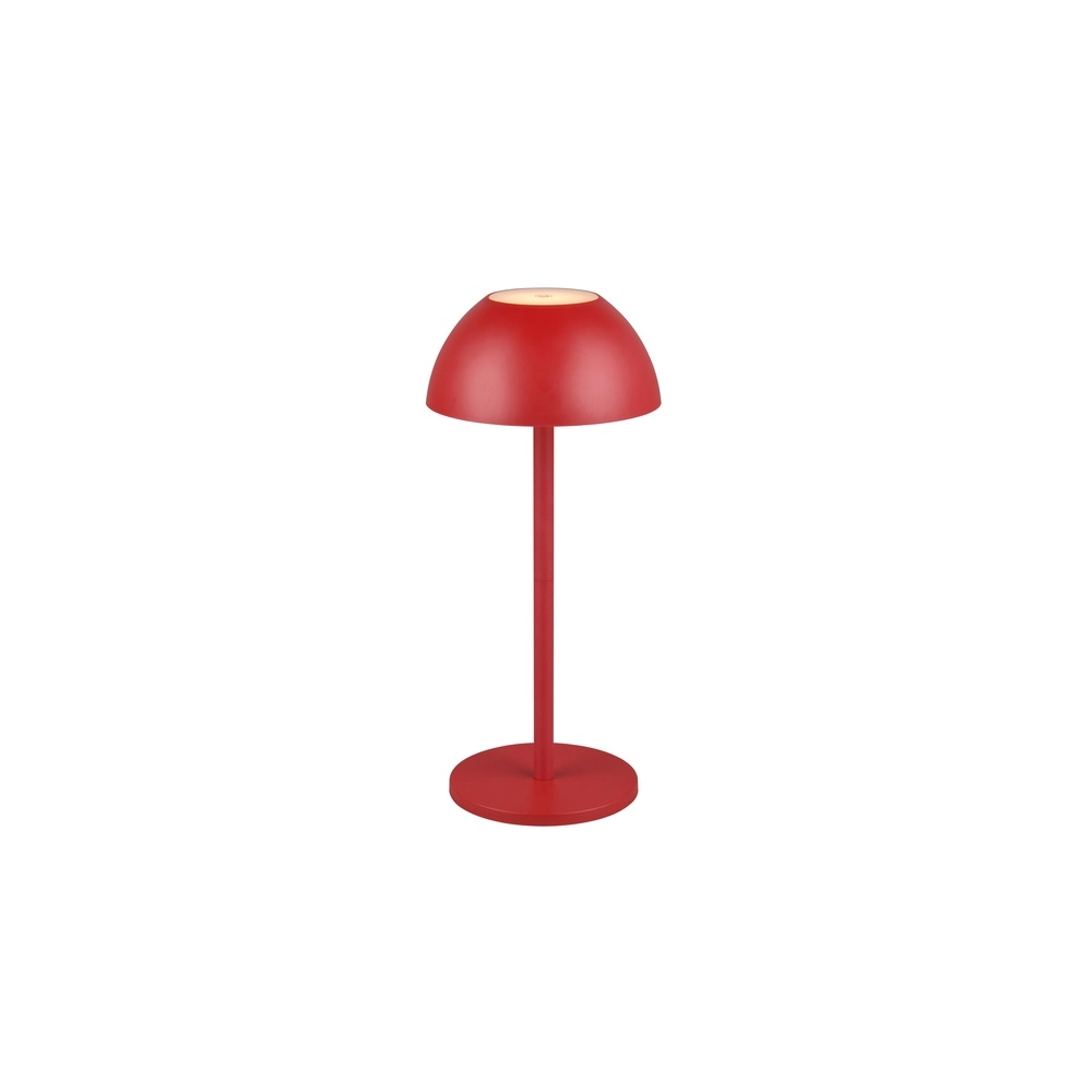 Tischlampe Ricardo rot Ø 13,5cm