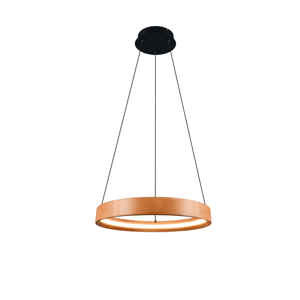 Design-Pendelleuchte Lynwood Holz Ø 50cm