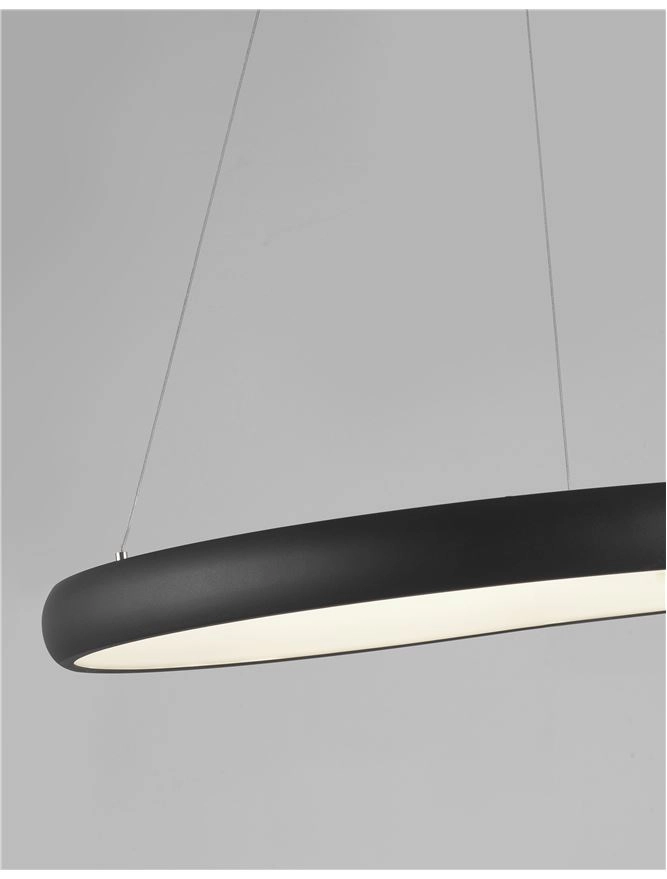 Design-Pendelleuchte Albi schwarz Ø 61cm Lyora 5212017416872