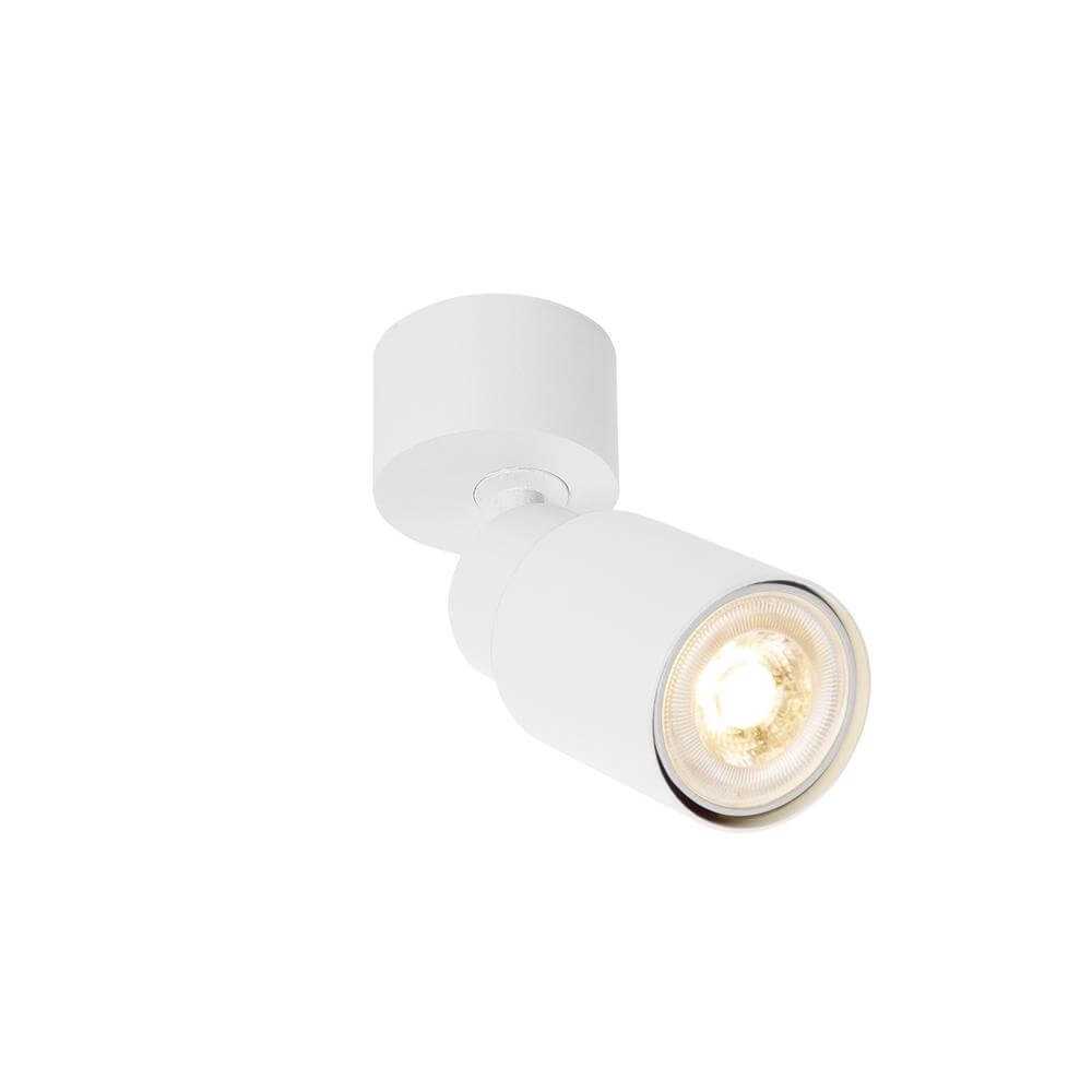 Aufputz-Spot Puri 2.0 Tube weiÃŸes Einzelzimmer