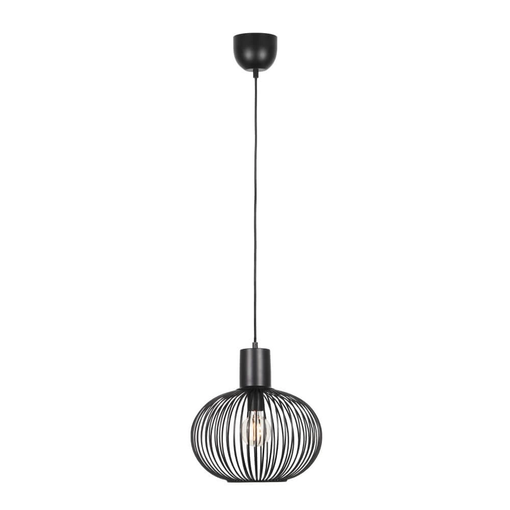 Hängelampe aus Draht Gila Ø 33cm - schwarz Trio 4017807617535