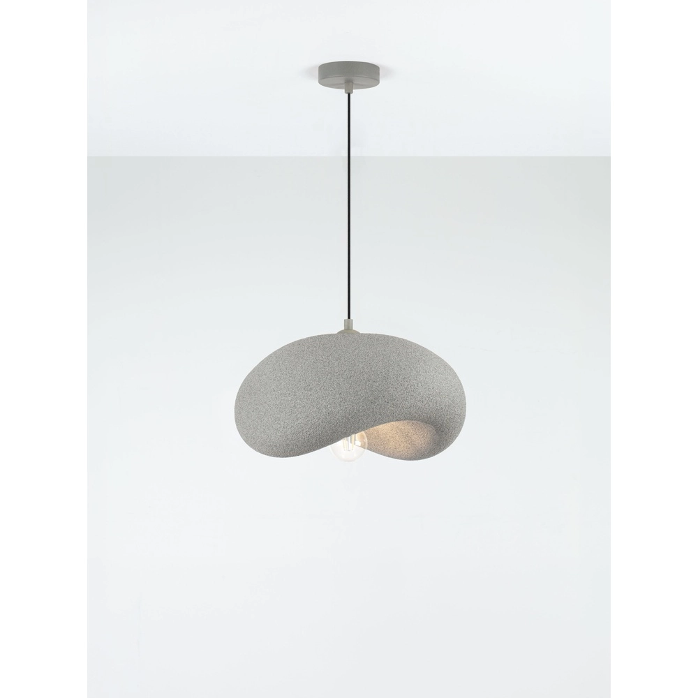 Moderne Pendellampe Bambel Grau Lyora 5212017495778