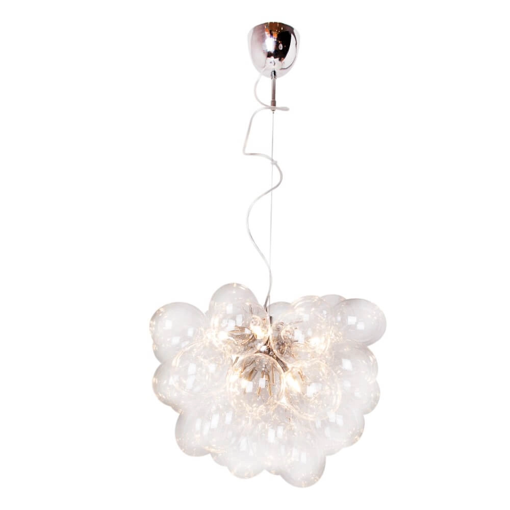 Hängelampe Gross transparent 50cm