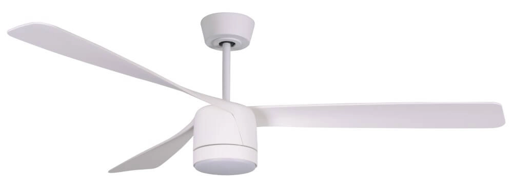 Weißer Deckenventilator mit Lampe Peregrine Ø 142cm Beacon 9333509165309
