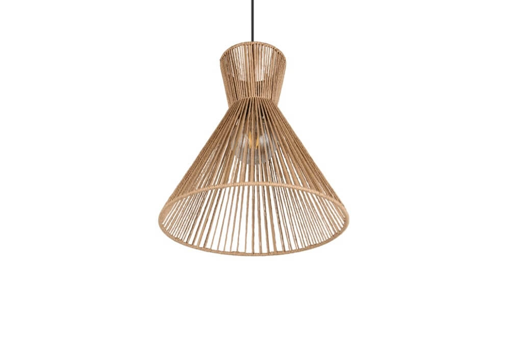Japandi Pendelleuchte Rosalie Ø 35cm Trio 4017807637649
