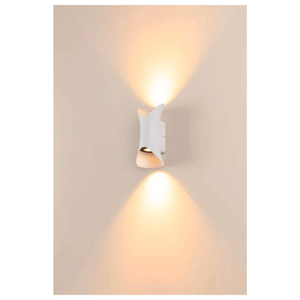 Großes LED-Auf- und Abwärtslicht Modela Schwarz SLV 4024163289139