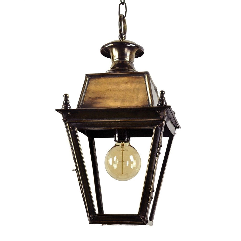 Ländliche Hängelampe Balmoral 56cm - Antikupfer (ANT) Limehouse