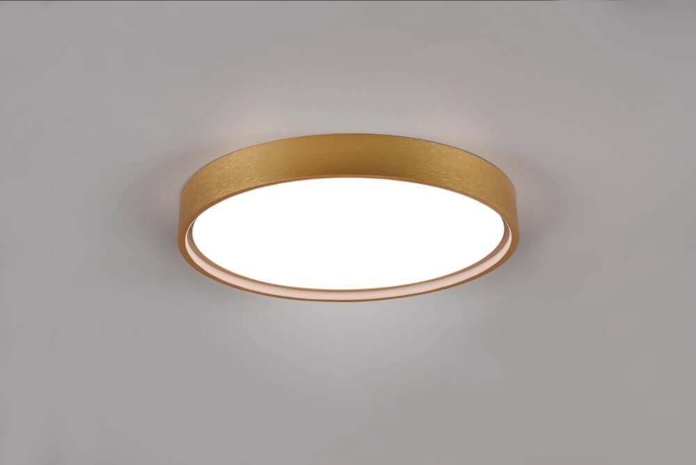 Weiß mit goldener Deckenlampe Doha Trio 4017807575019