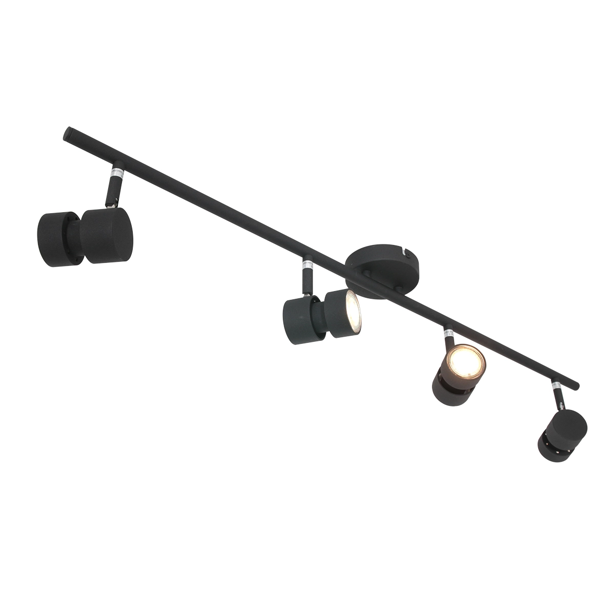 4-flammiger Aufbaustrahler Natasja LED LED Steinhauer 8712746134995