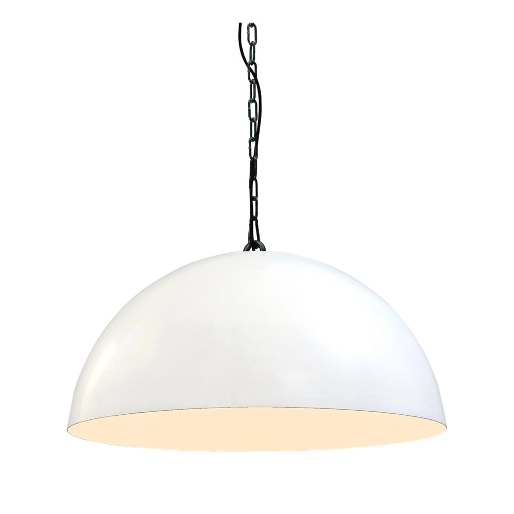 Pendelleuchte Industria 50 50 cm weiß mit schwarz Masterlight 8718121159492