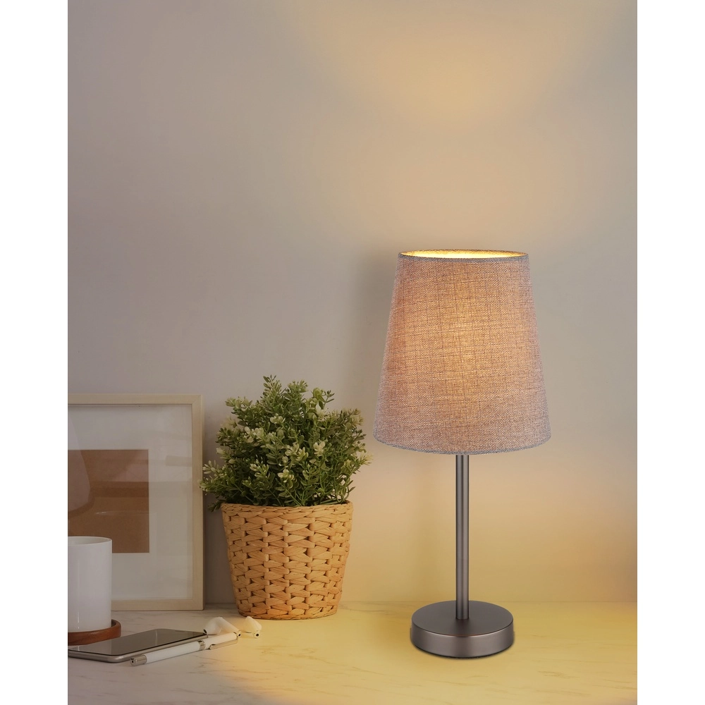 Tischlampe Joris Gunmetal Globo 9007371583515