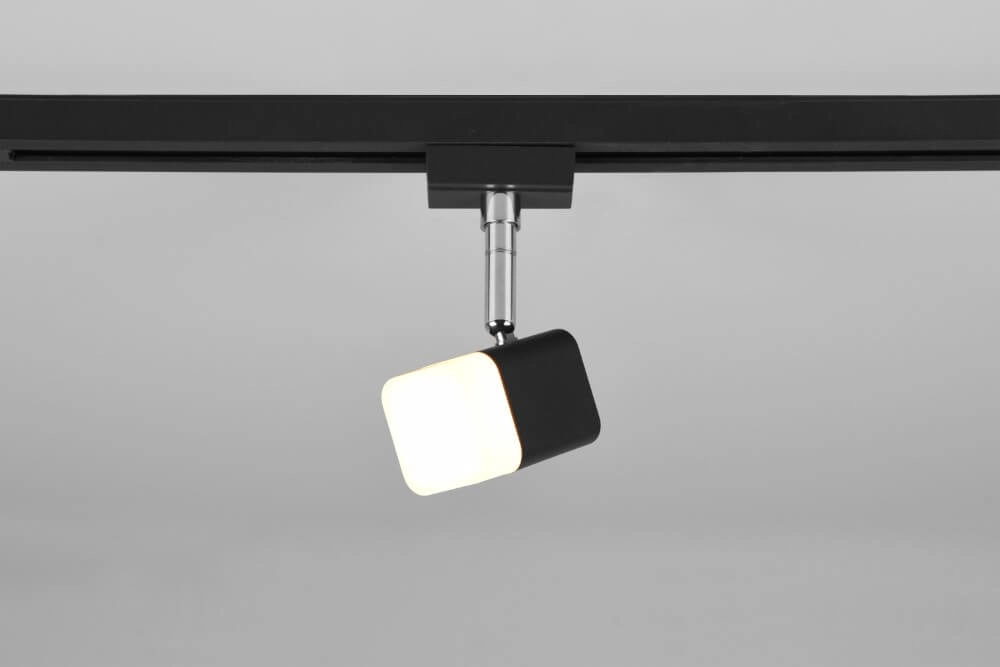 Schienenlampe Roubaix Schwarz Trio 4017807505887
