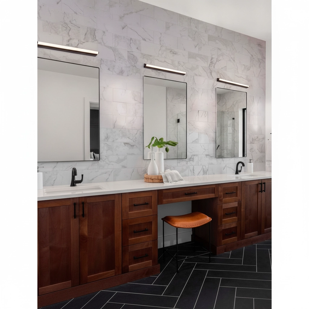Design-Wandlampe Endo für das Badezimmer IP44