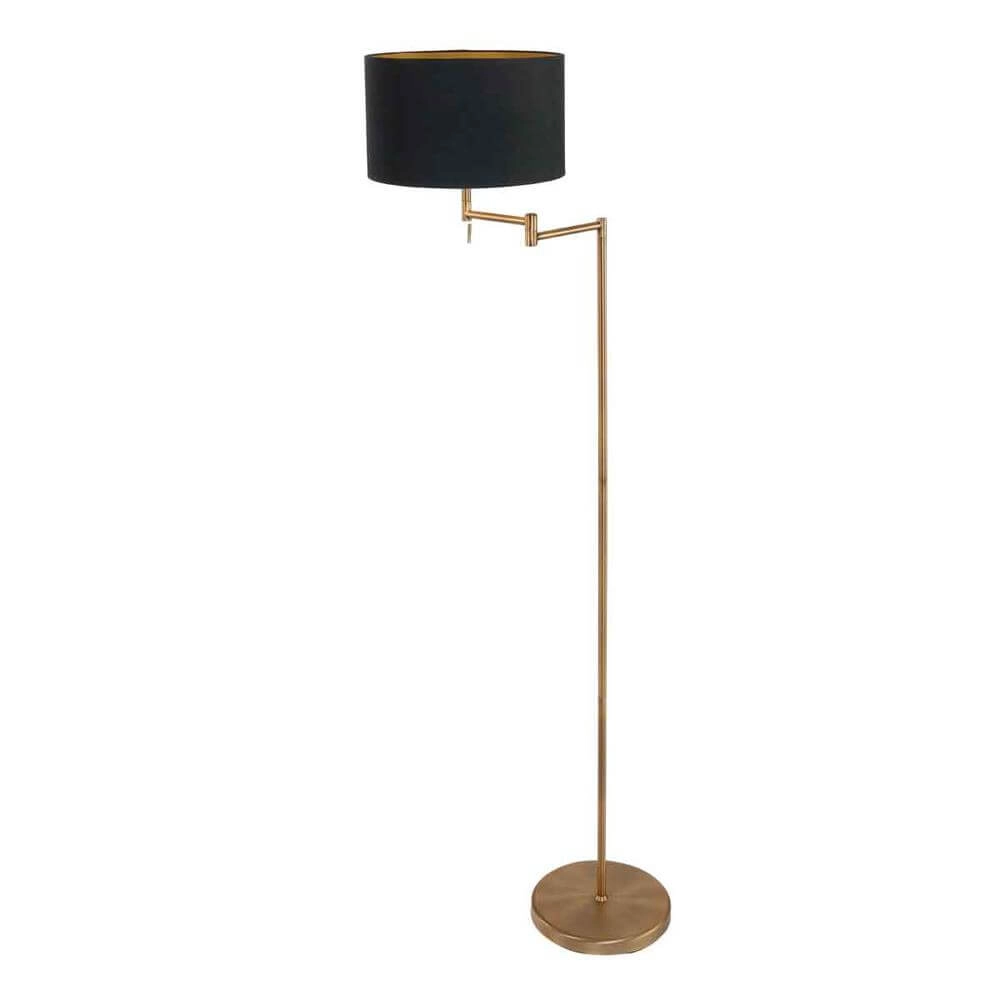 Stehlampe Bella Bronze mit schwarzer Kappe Steinhauer 8712746174489