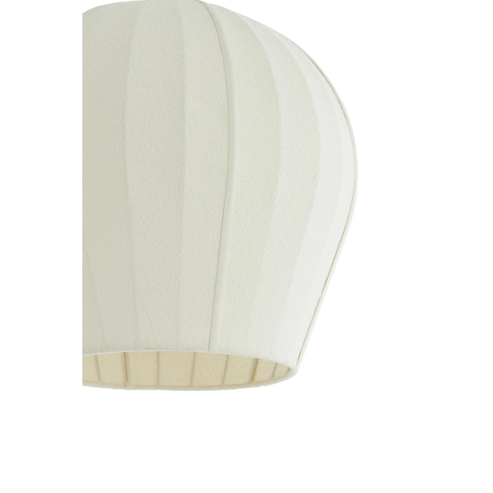Bouclé-Pendellampe Zagori Ø 35cm – Creme Light & Living 8717807793036