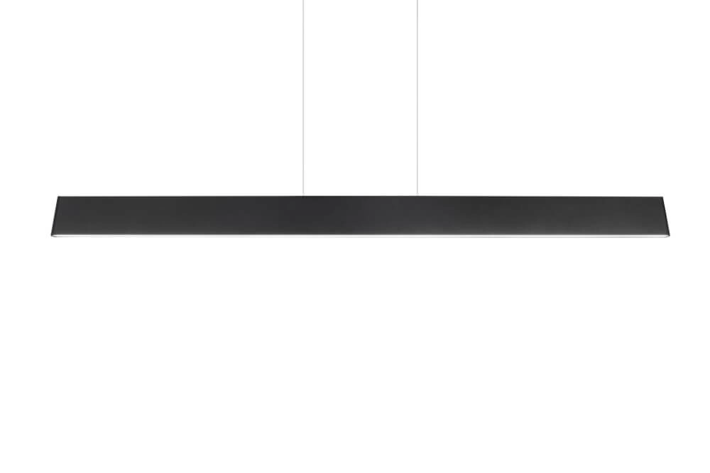 LED-Büro-Hängelampe Galway 150cm - schwarz Trio 4017807616668