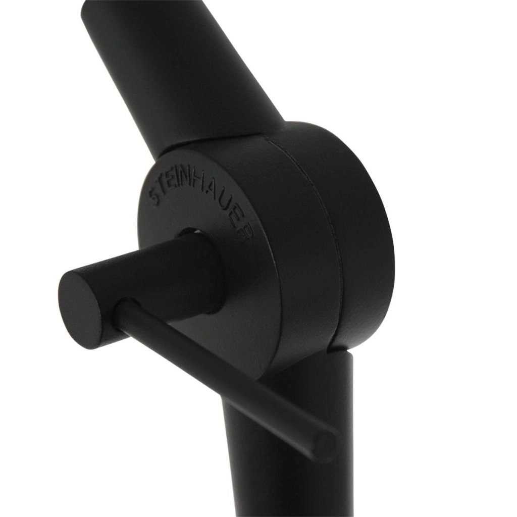 Schwarze Stehlampe Prestige Chic mit Korkkappe Ø40 cm Steinhauer 8712746180527