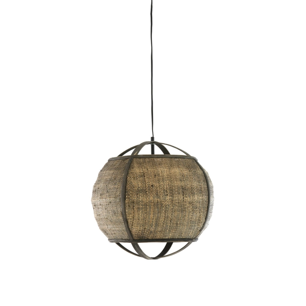 Land-Pendellampe Bozona braune Ø 41 cm
