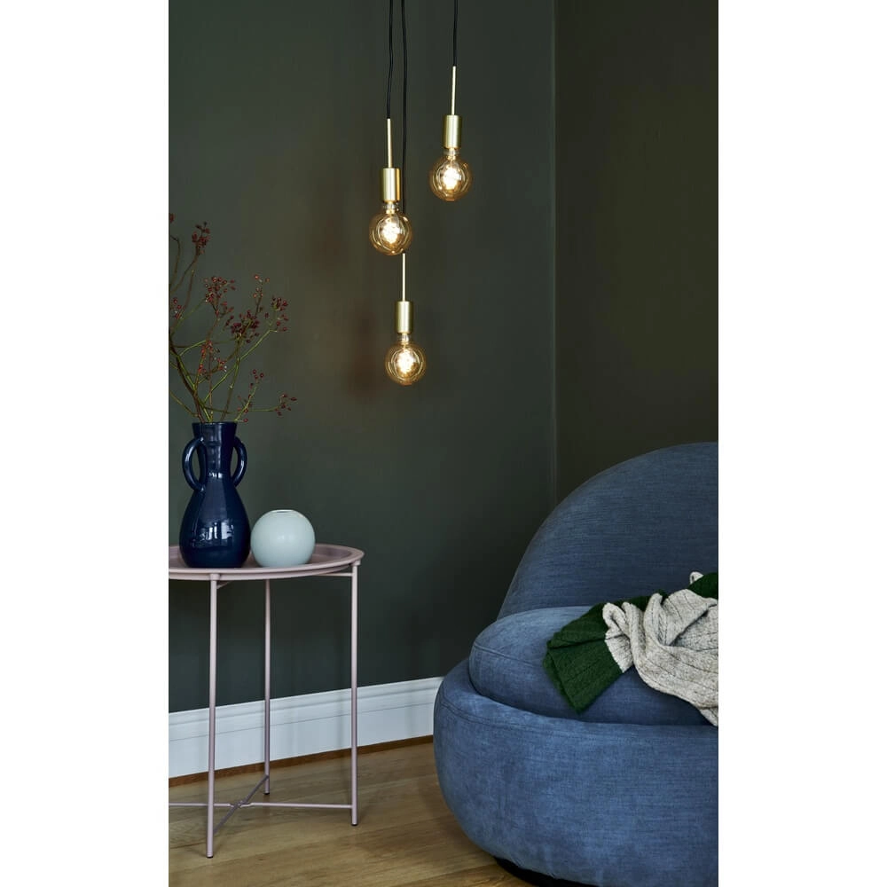 3-flammige Pendelleuchte Paco Messing Nordlux 5704924005244