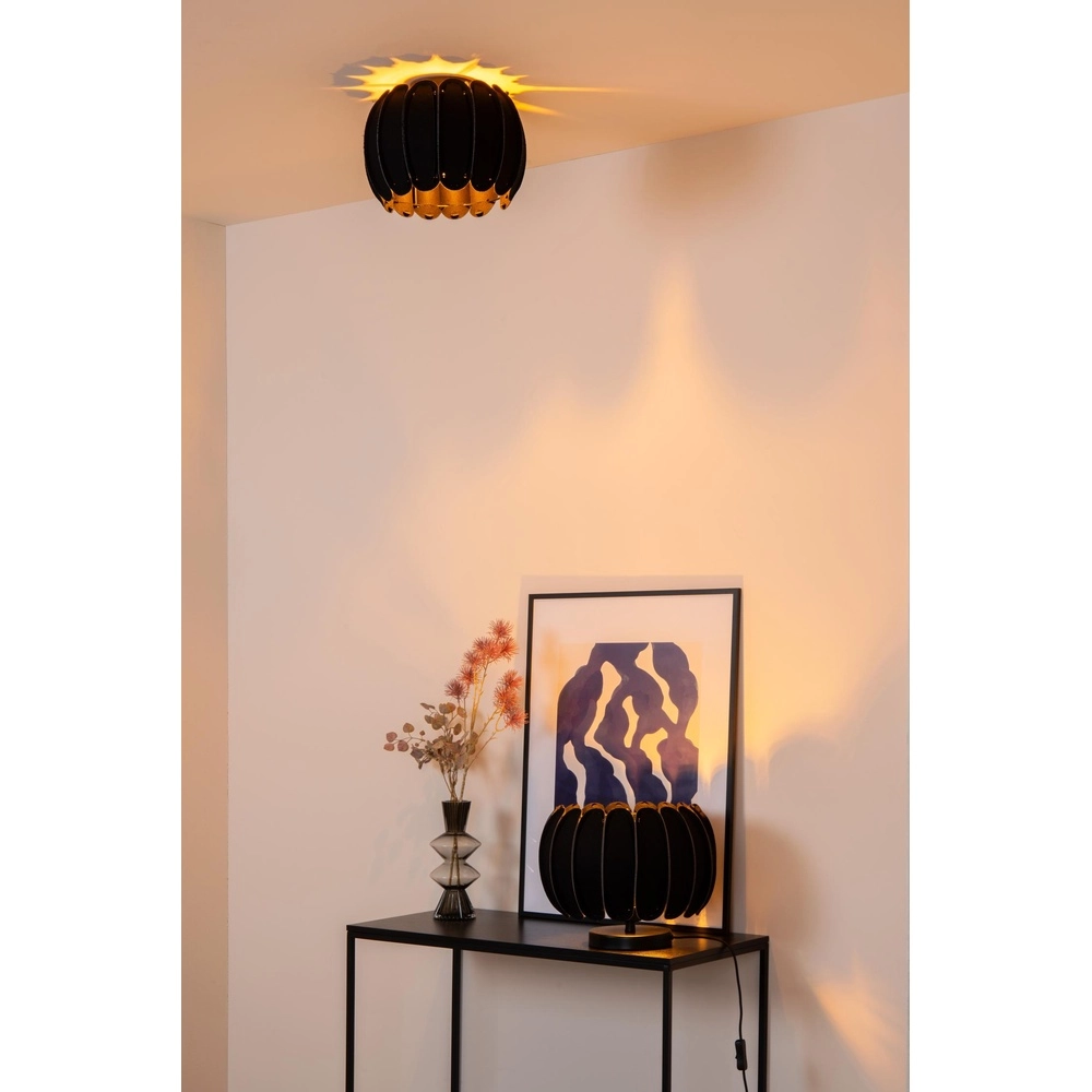 Tischlampe Spencer Schwarz Lucide 5411212343727