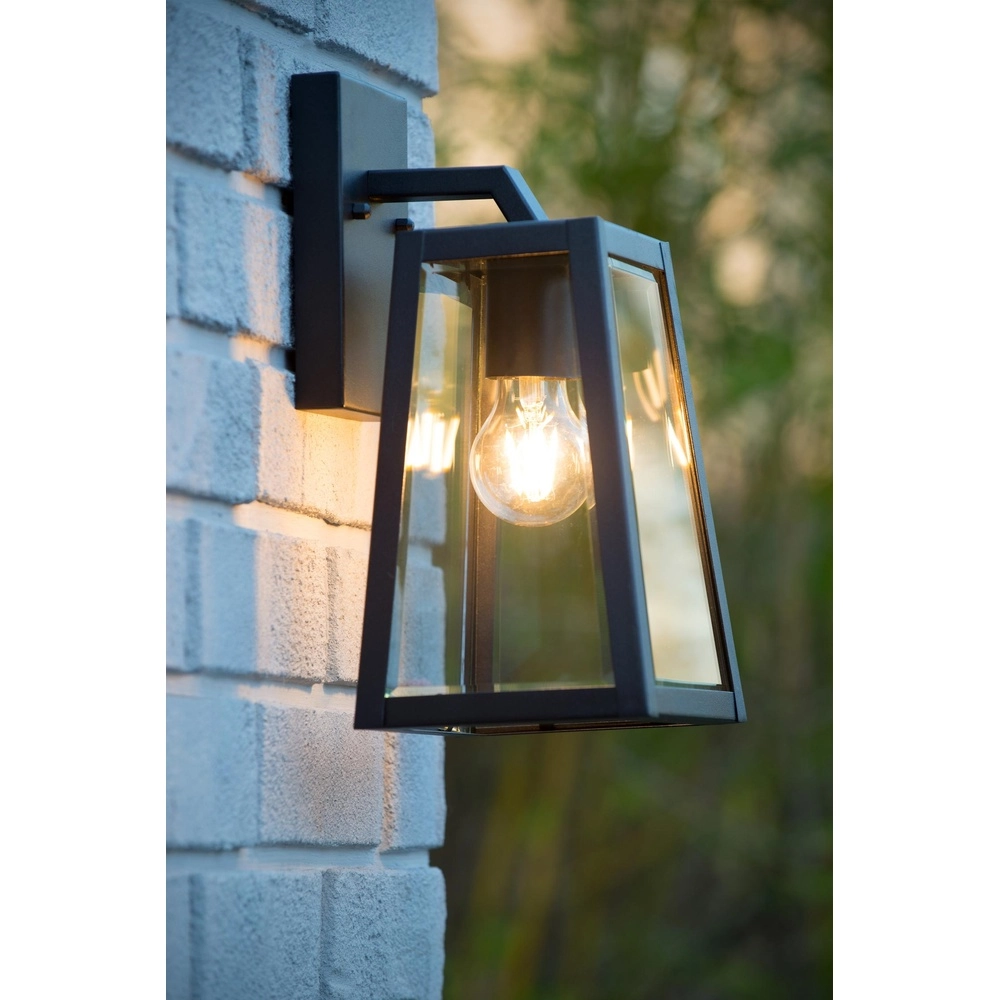 Wandlampe Matslot Schwarzes Design Lucide 5411212290403