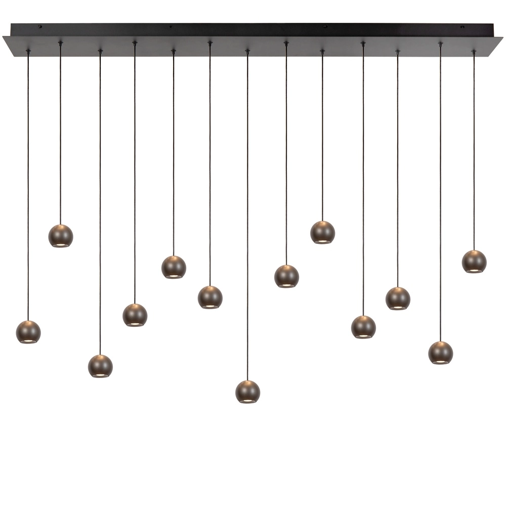Design-Pendellampe Montana 13-hellgrau Premium by Lucide 5411212680143