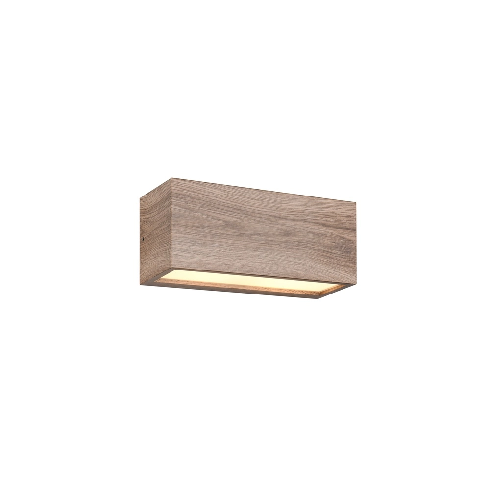 Design-Wandleuchte Mayenne Holz