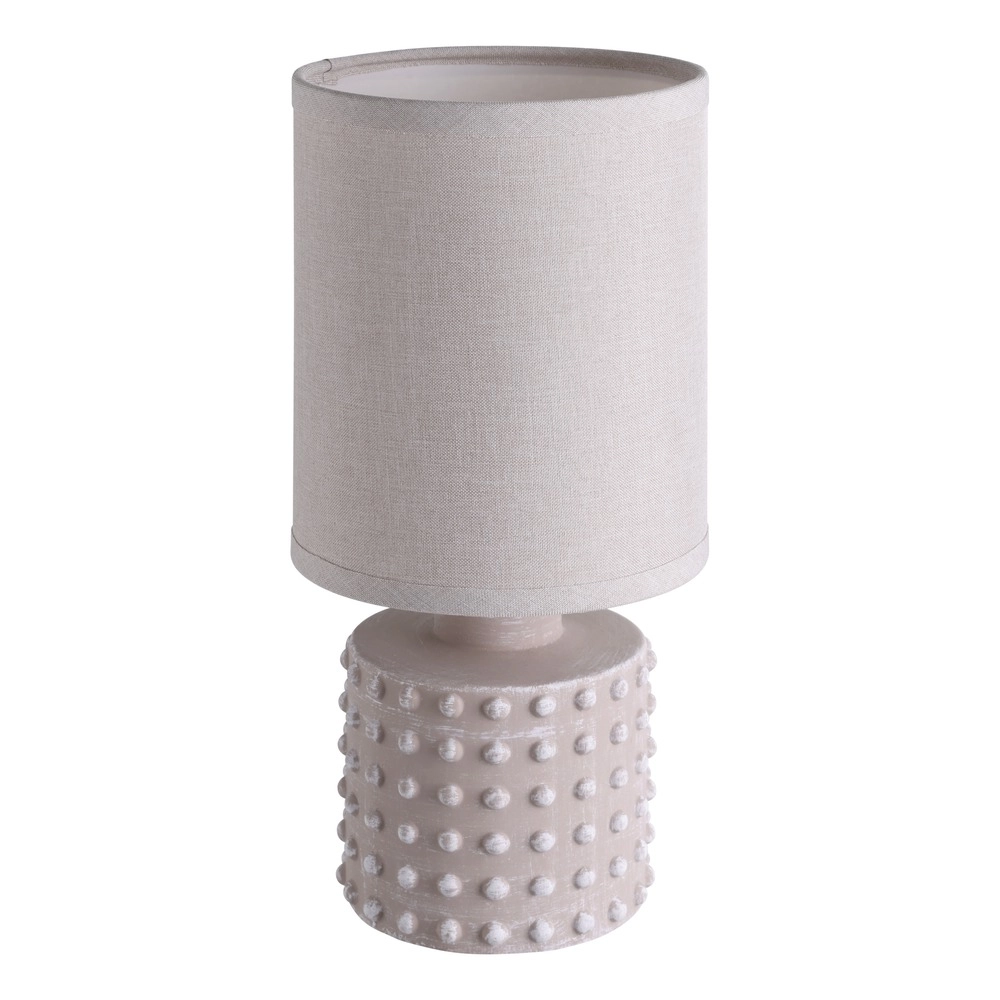 Tischlampe Romanoro Sandbraun