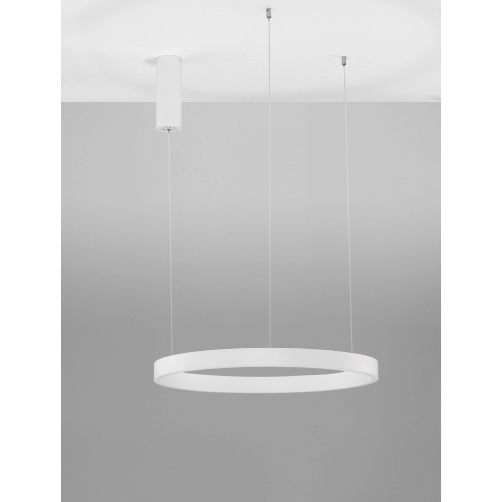 Design-Pendelleuchte Elowen weiß Ø 60cm Lyora 5212017439048
