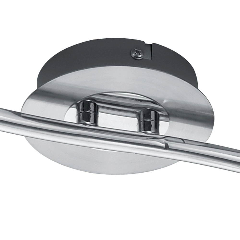 LED-Deckenstrahler Levisto 6-Licht-Nickelmatte Trio 4017807281736