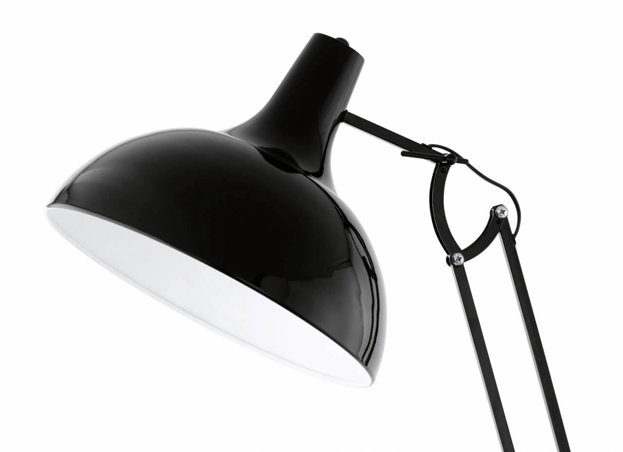 Stehlampe Borgillo schwarz Eglo 9002759946982