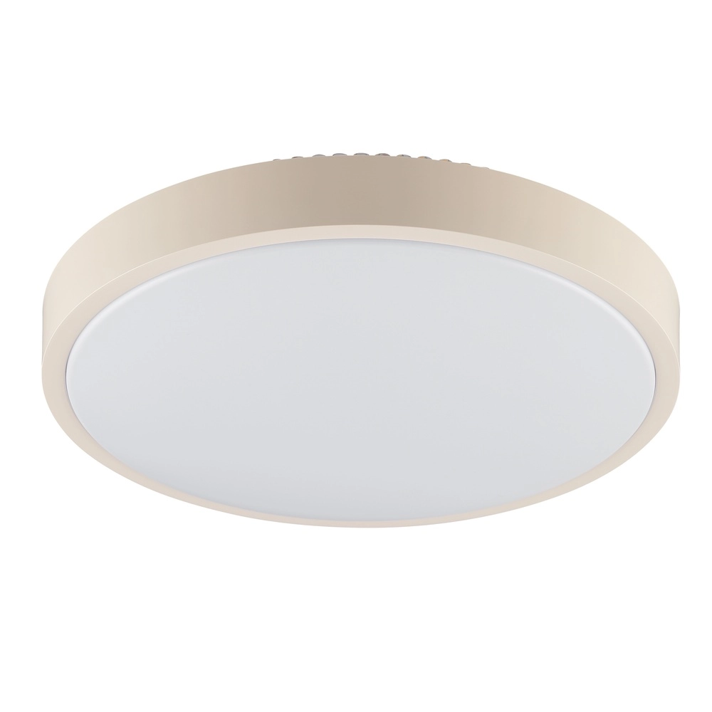Deckenlicht Solistra Sandbraun mit weißem Ø 34,5 cm Brilliant 4004353477614