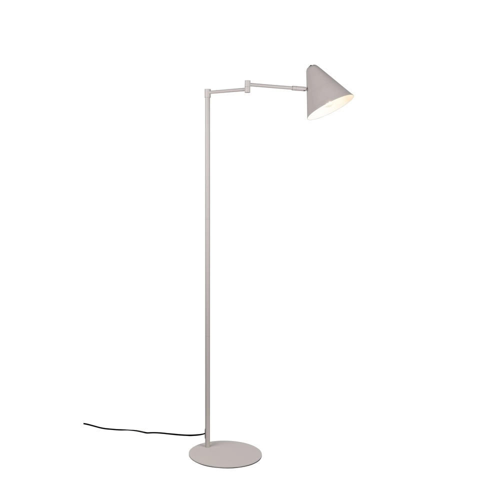 Design-Stehleuchte Cosima grau
