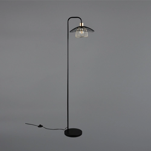 Stehlampe Lauris Schwarz Trio 4017807678109