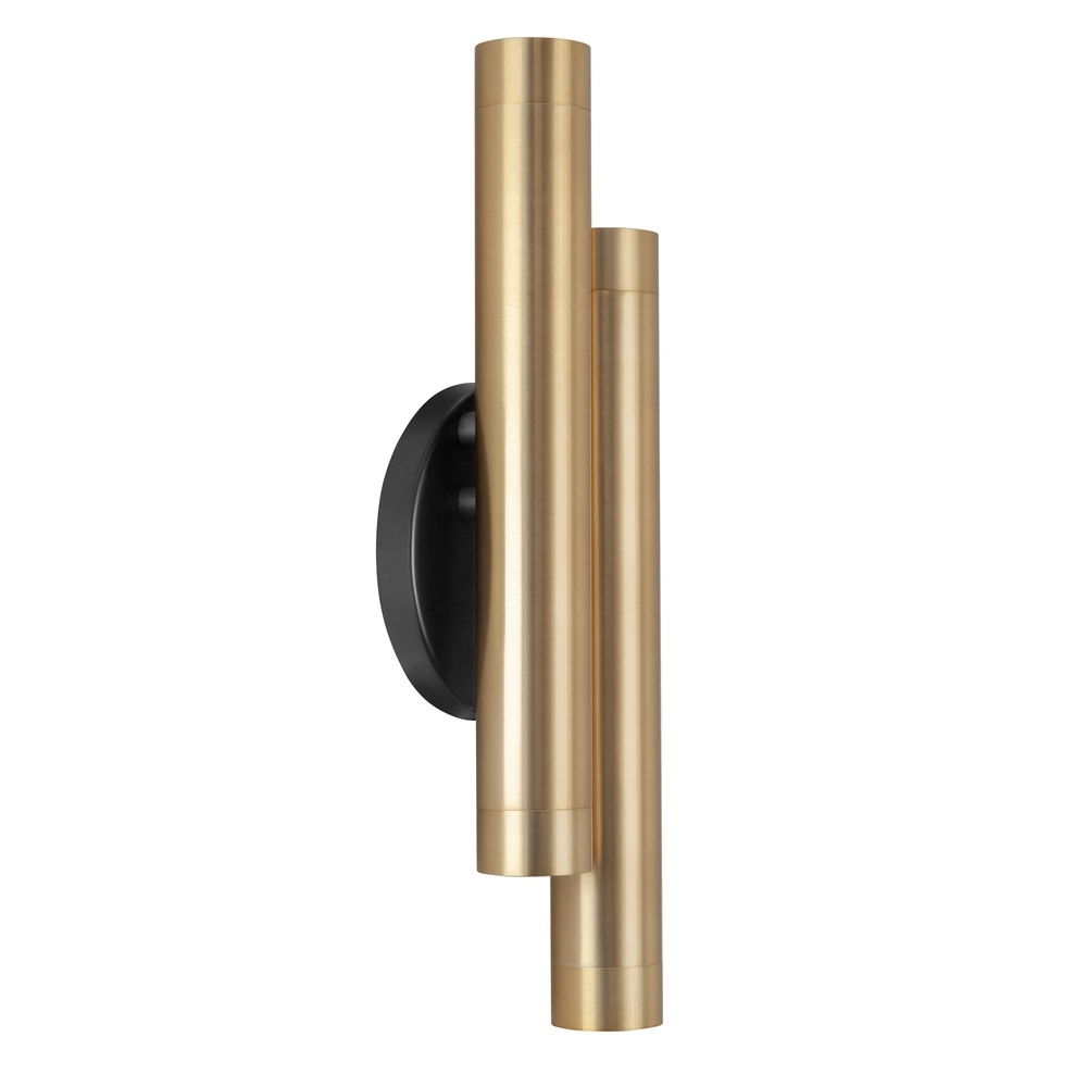Design-Wandleuchte Trend Doppeltes Messing