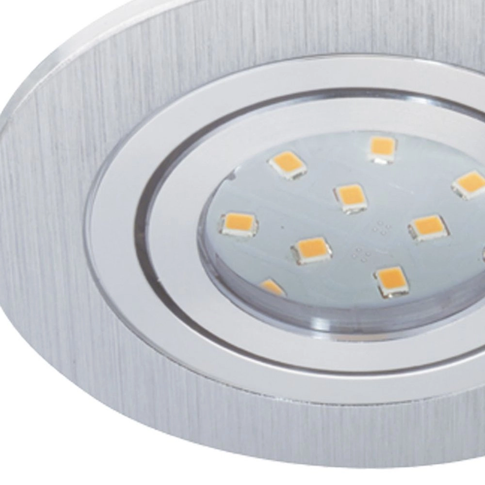 Scheinwerfer Areitio Round Metallgrau Eglo 9002759986384
