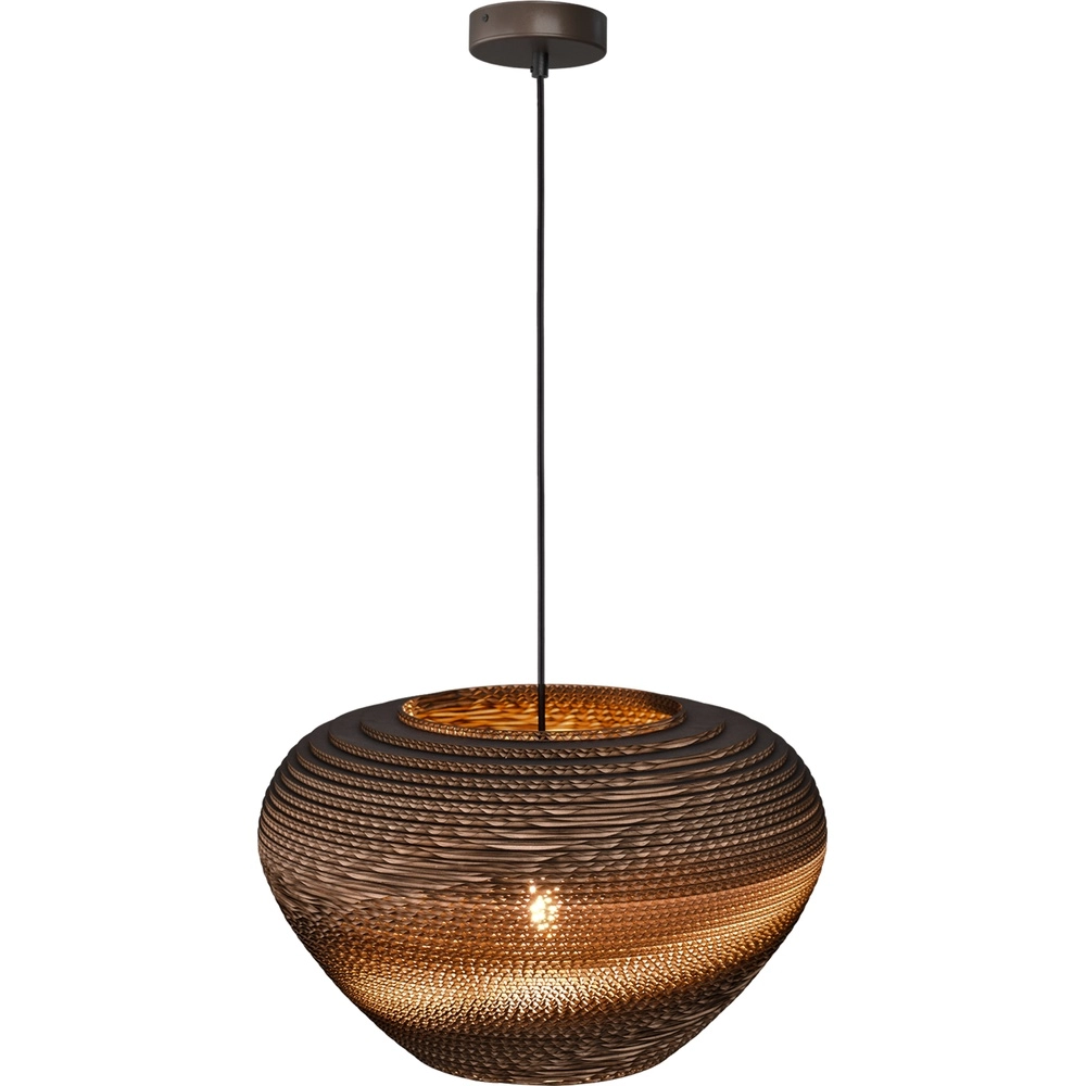 Denken Sie an eine Papier-Pendellampe Cartone Ø 44cm Masterlight 8718121392387