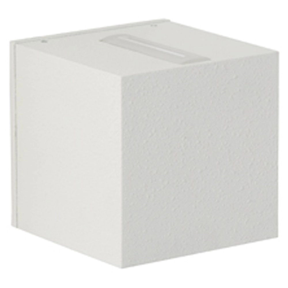 Quadratische LED-Wandleuchte Zenn 10,5 cm - weiß Albert 4007235823707