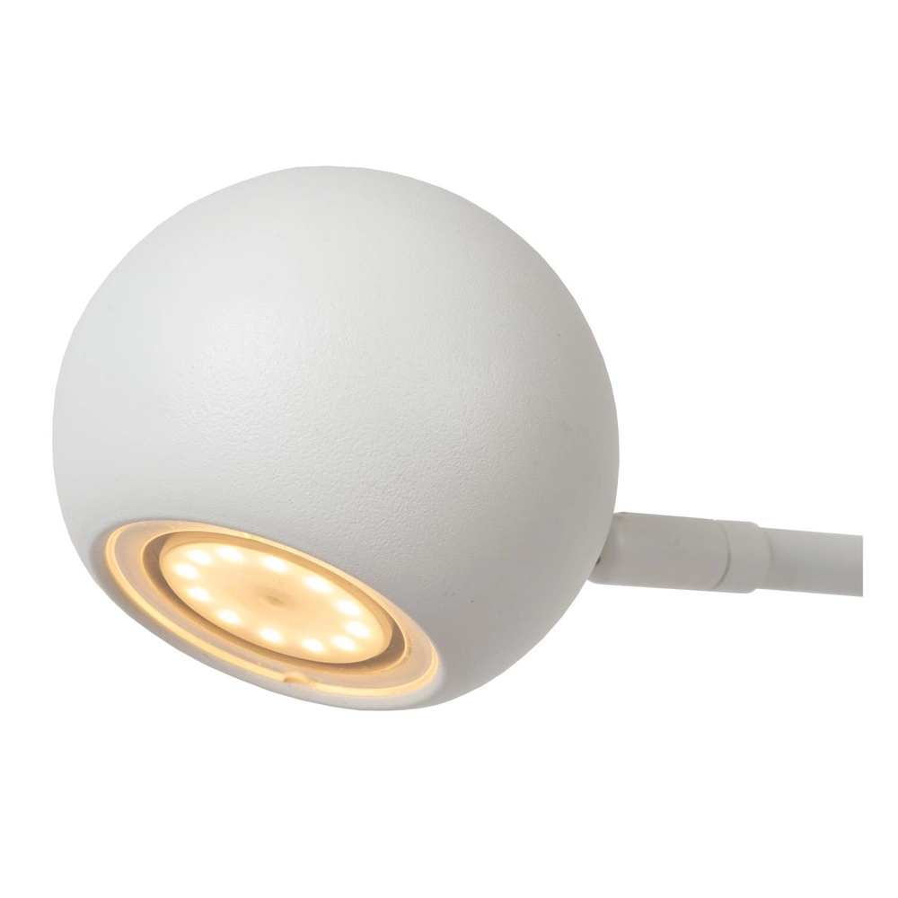 Wiederaufladbare Schreibtischlampe Comet Weiß Lucide 5411212361295