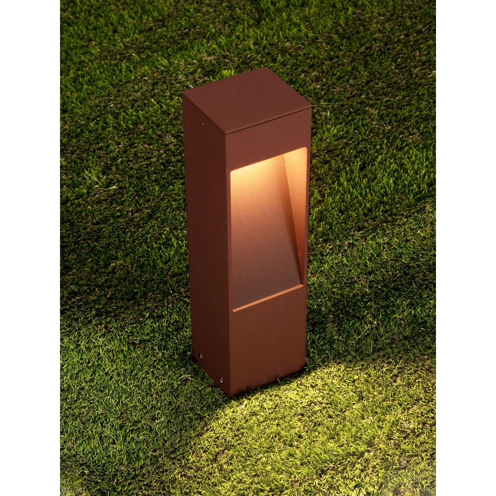 Gartenleuchte Maddi Rostbraun 30cm