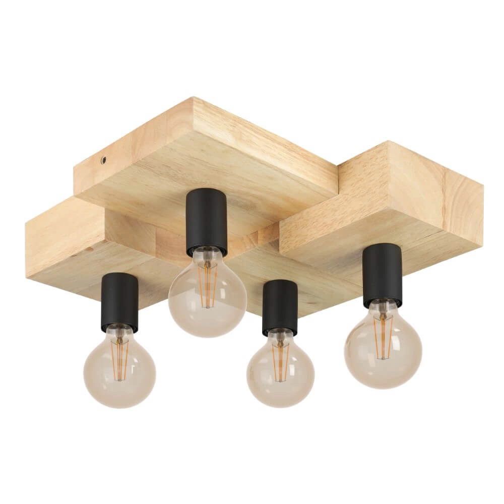 Deckenleuchte mit 4 Leuchten Halkin Design Eglo 9002759437985