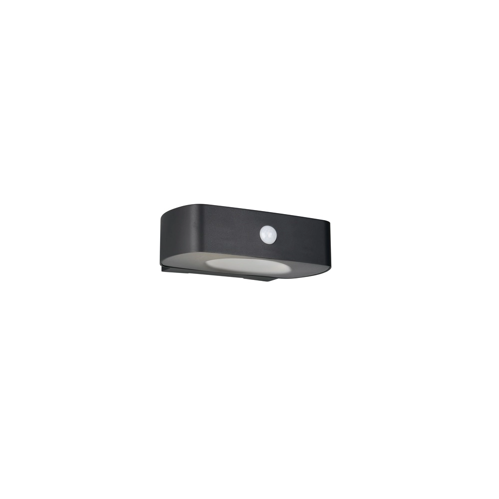 Solar-Wandleuchte Bilbao Schwarzer Hybrid Trio 4017807648058