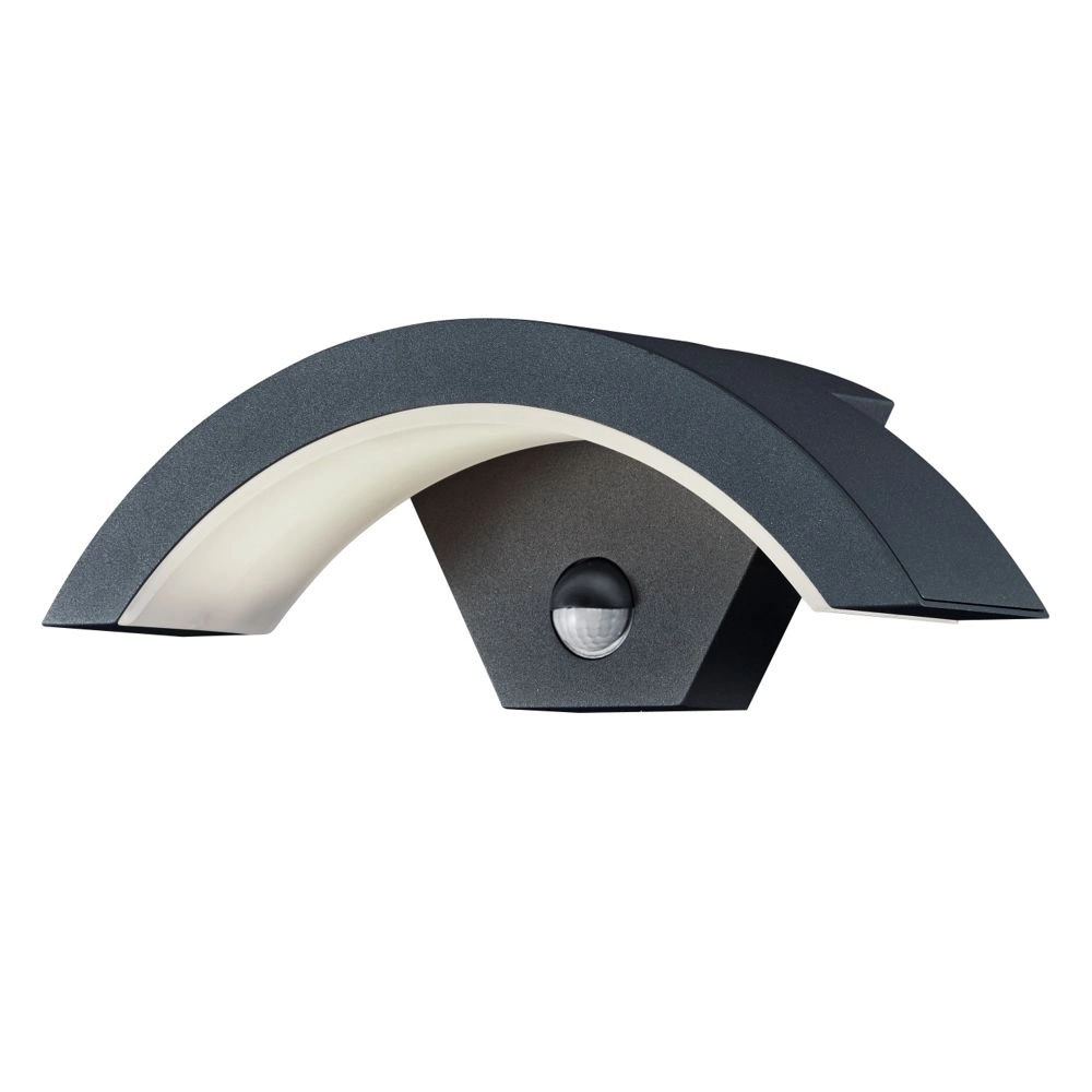 LED-Außenleuchte Ohio Bewegungssensor schwarz Trio 4017807259315