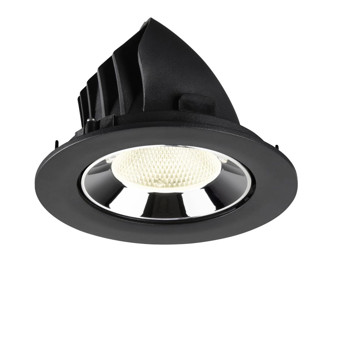 Einbau-Strahler Numinos Gimble L schwarz/chrom 4000K - 20gr SLV 4024163310130