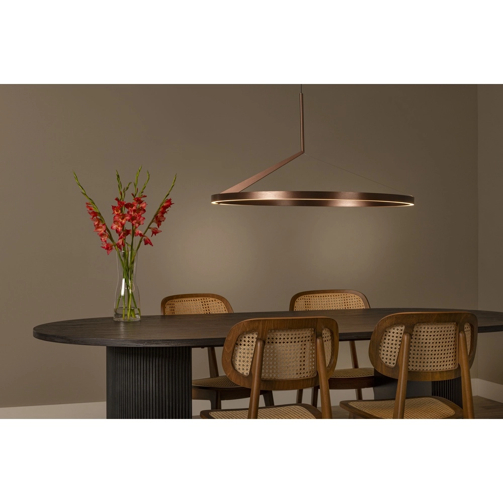 Elegante LED-Pendelleuchte Applause Kupfer – Ø 80 cm Premium by Lucide 5411212221858
